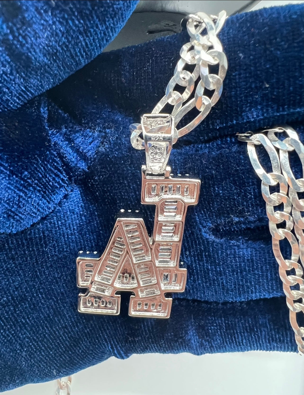 Baguette Custom L.A , .925 Real Silver