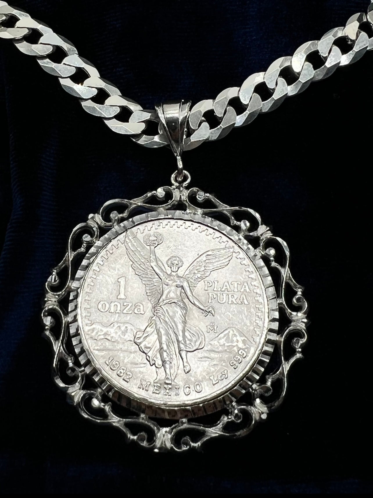 Majesty Bezel Centenario, .925 Real Silver