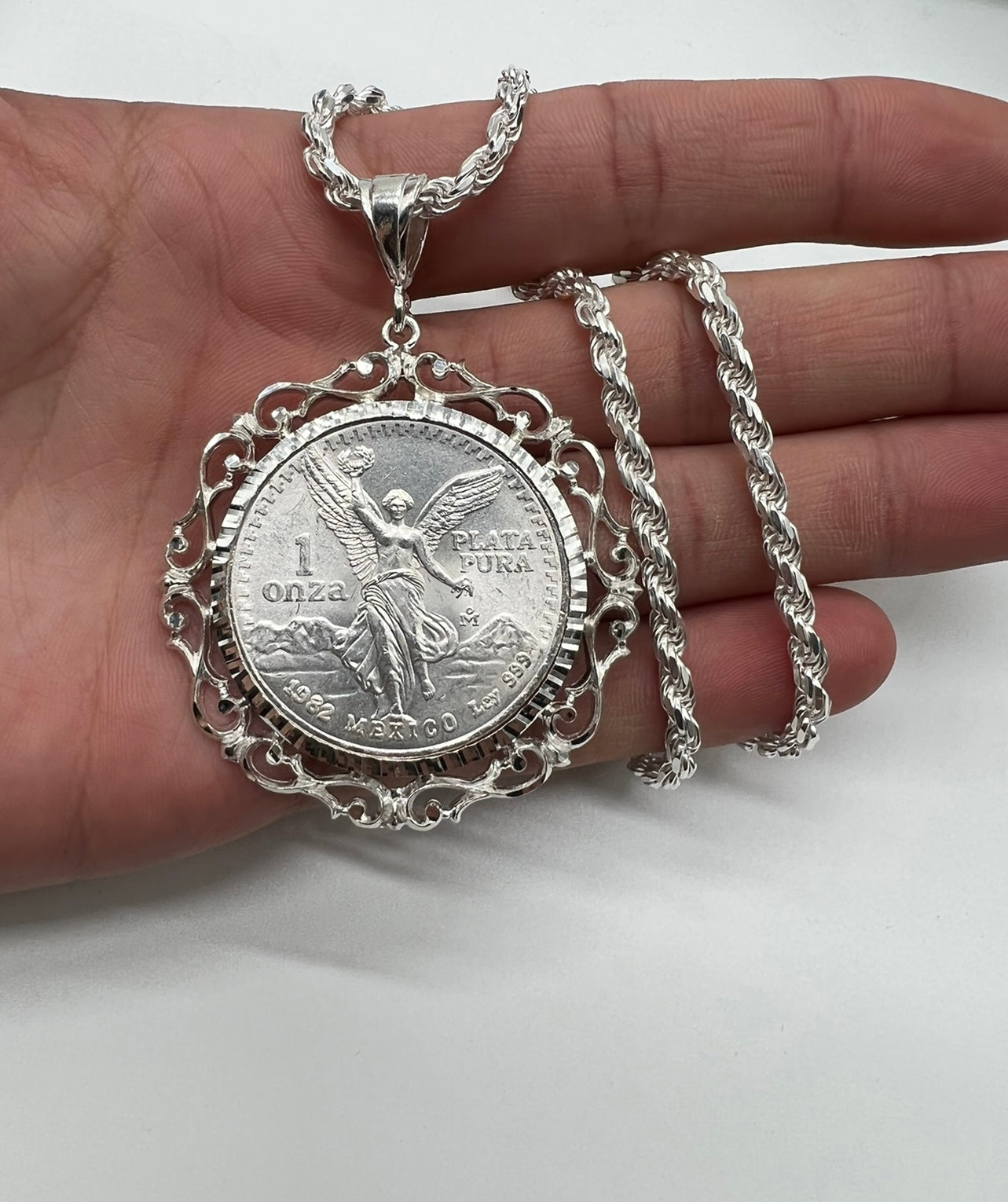 Majesty Bezel Centenario, .925 Real Silver