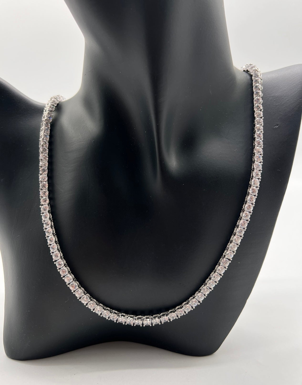 6mm Tennis Chain Real .925 Sillver 22inch