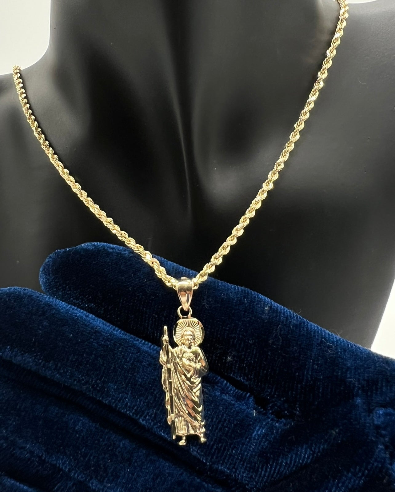 14k Real Gold Small San Judasđ„