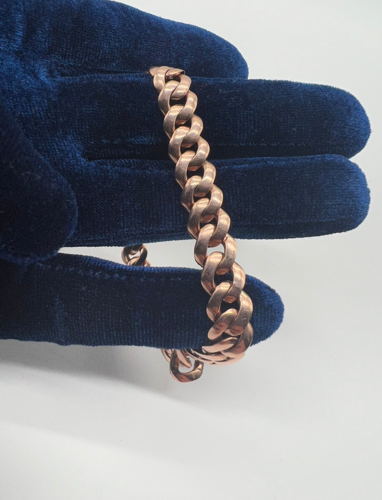 10k Rose Gold Real Natural Diamond Bracelet!!