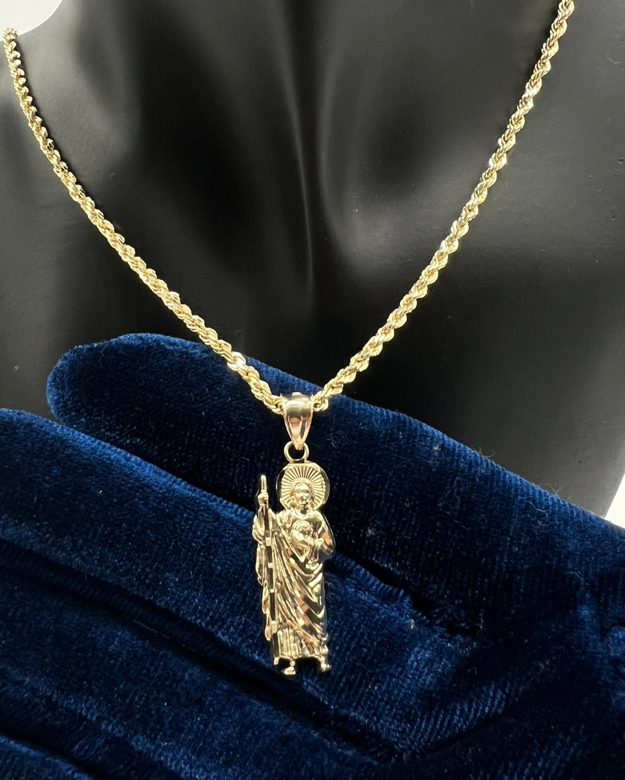14k Real Gold Small San Judasđ„