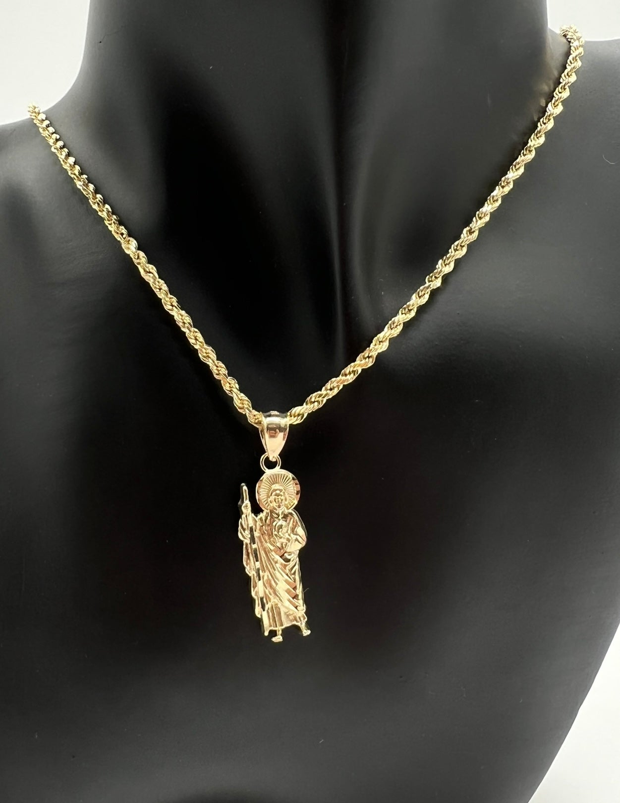 14k Real Gold Small San Judasđ„