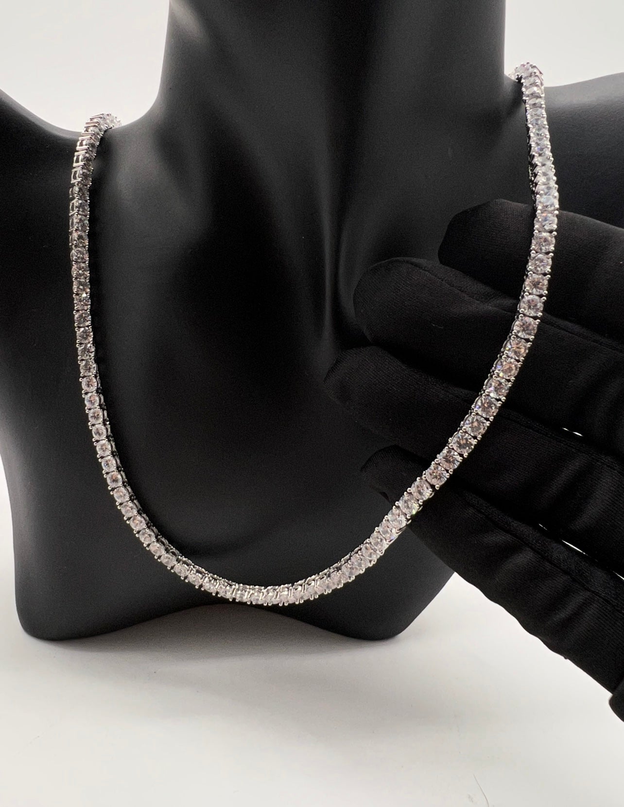 6mm Tennis Chain Real .925 Sillver 22inch
