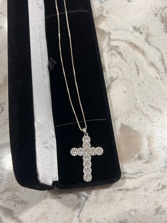 Cross chainset real silver