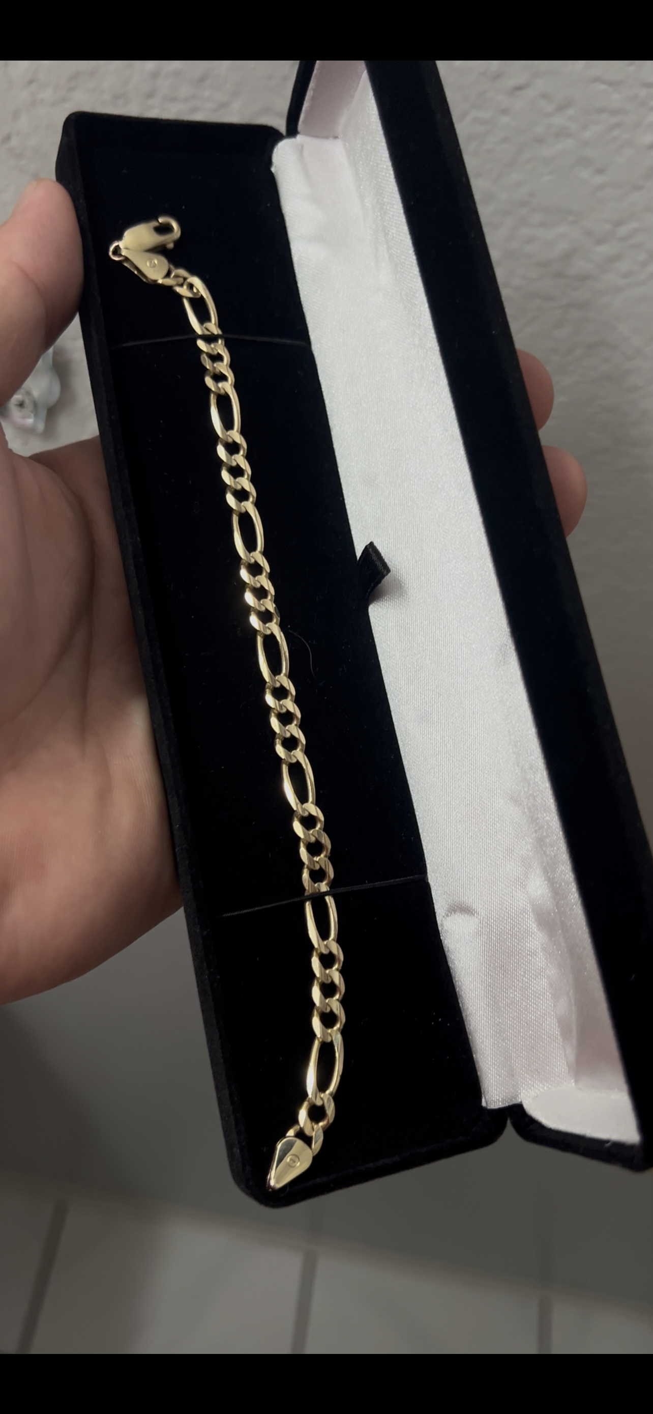 10k solid gold FIGARO BRACELET