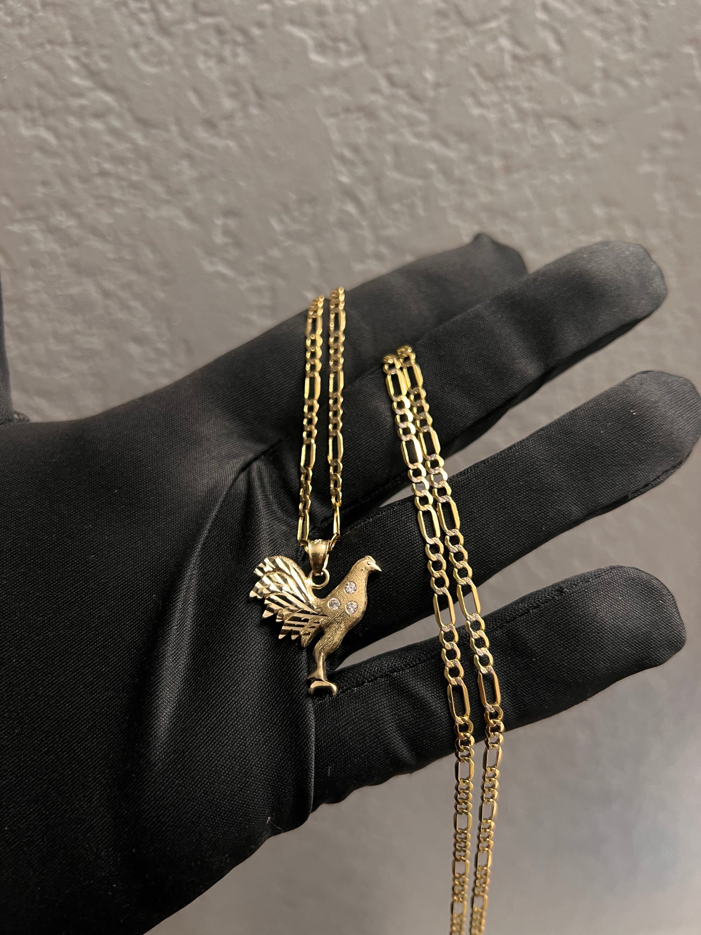 14k real gold Gallo chainset