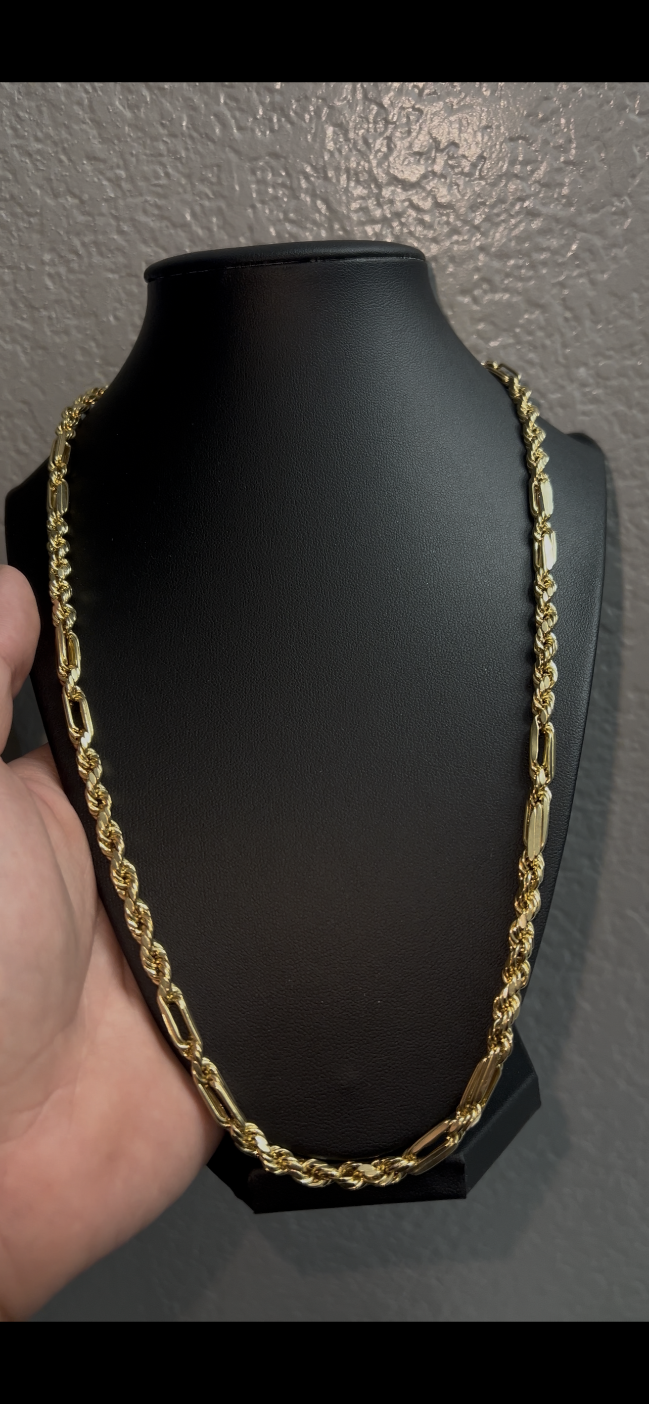 10k real gold Milano chain