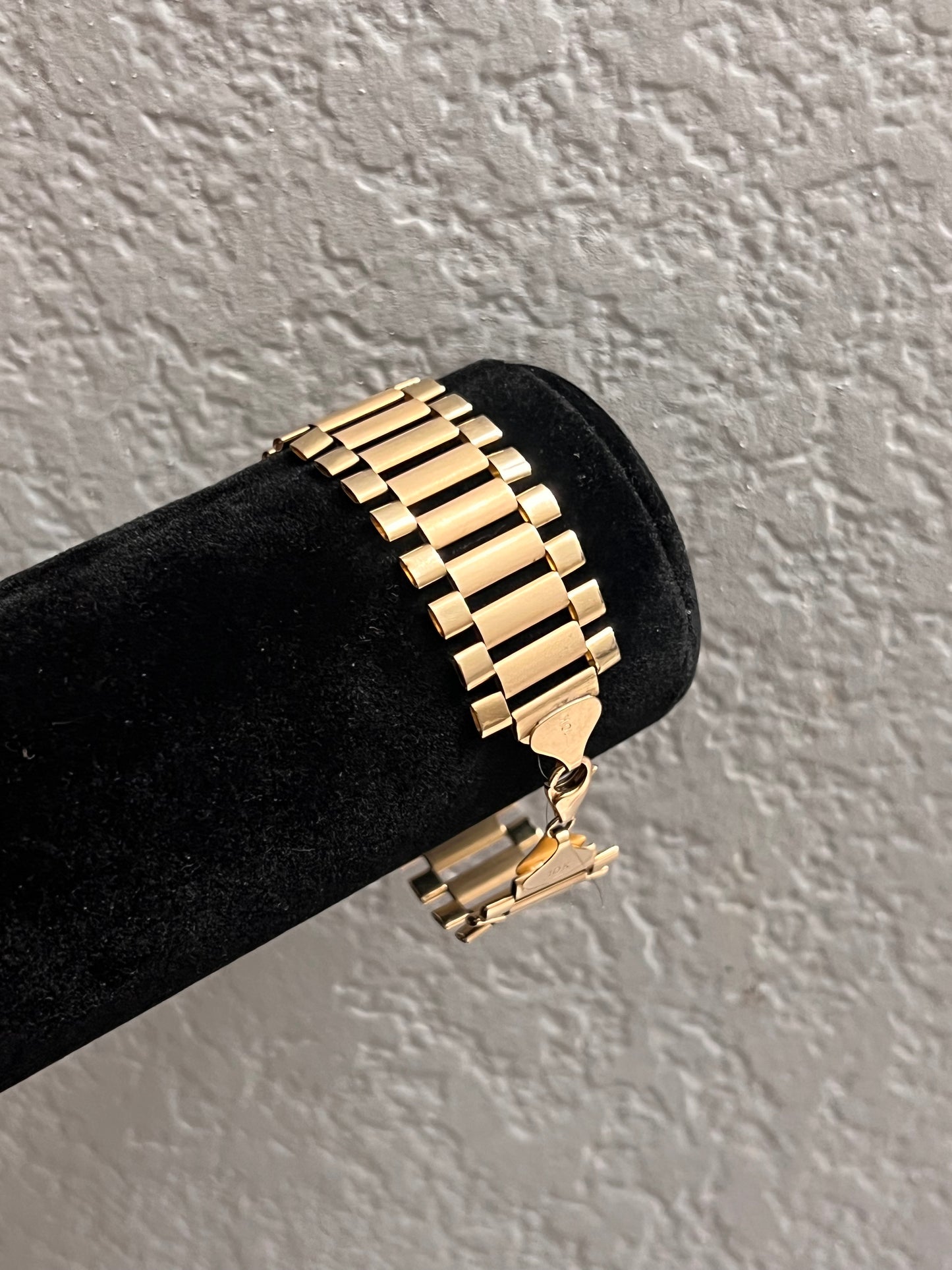 Rolex bracelet 10k real gold