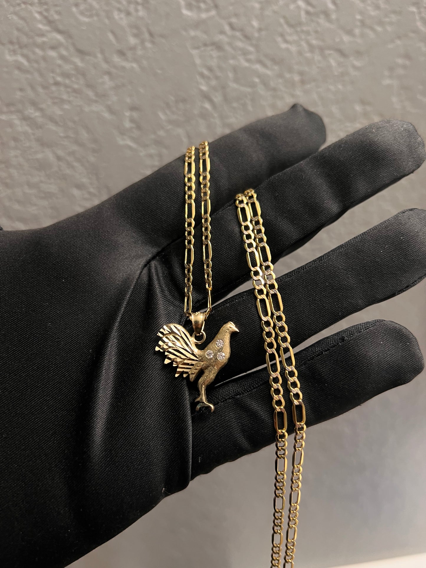 14k real gold Gallo chainset