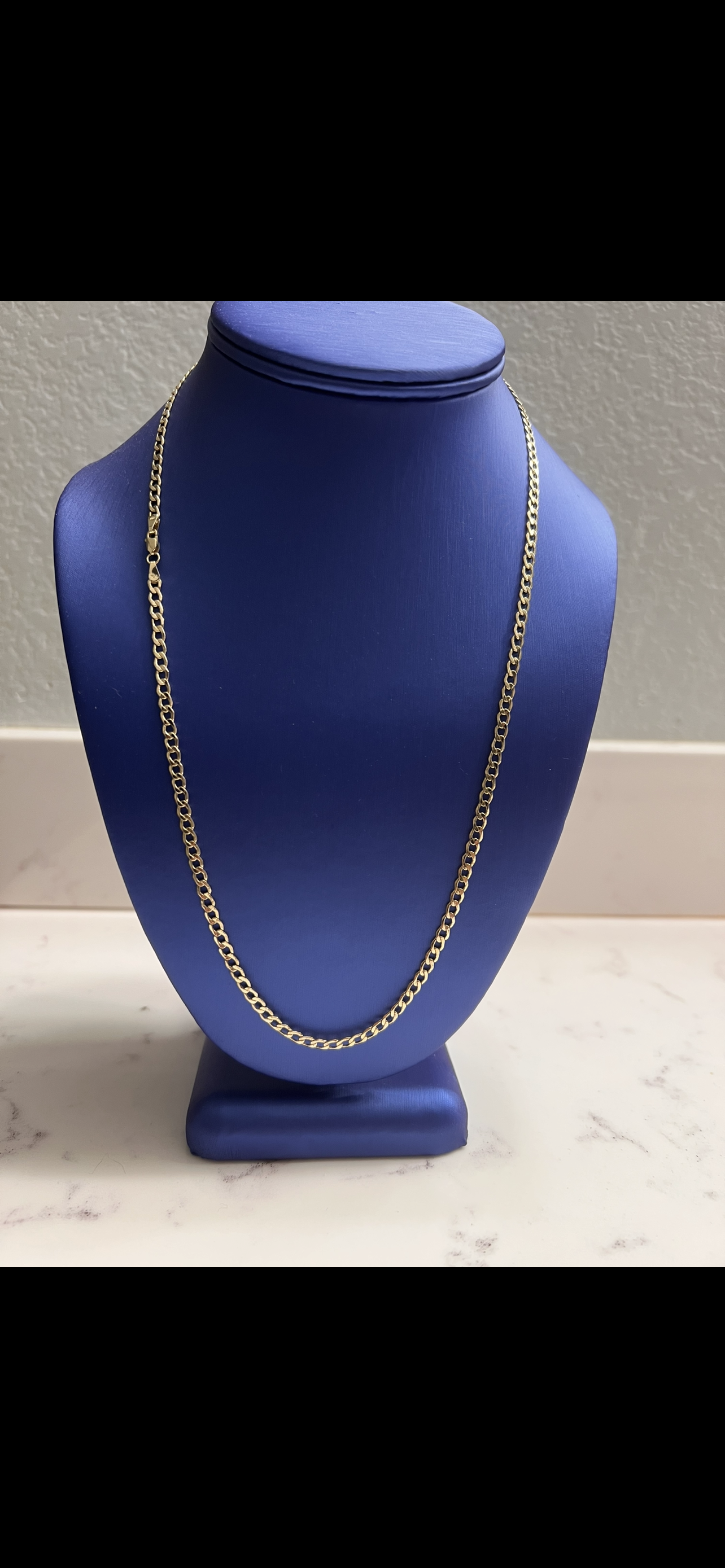 10k real gold Cuban Chain 22inch