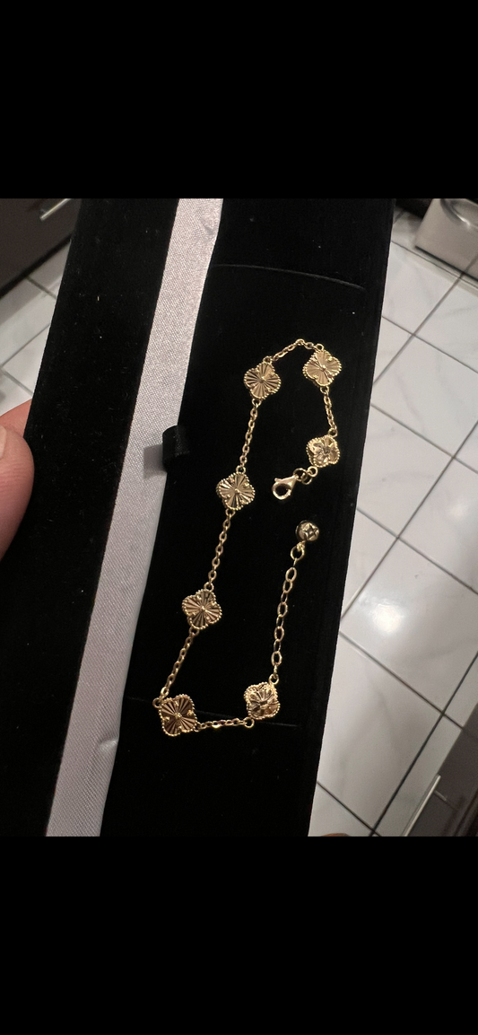 All 14k real gold Van Cleef smaller size