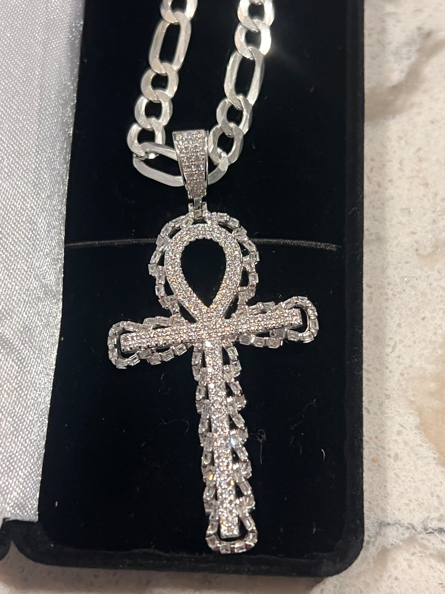 Real silver Ank set