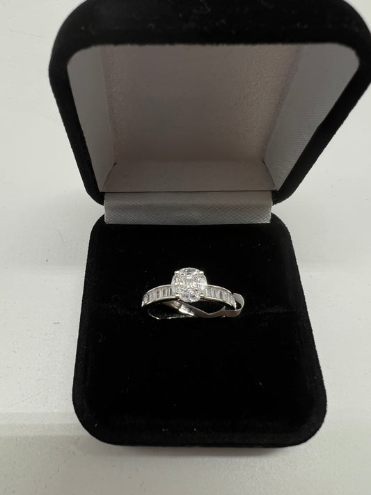 Silver promise ring