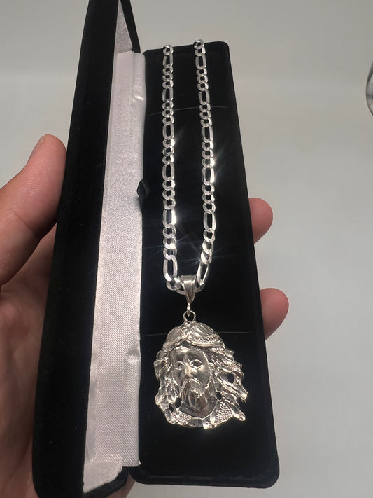 Jesus piece real silver setup