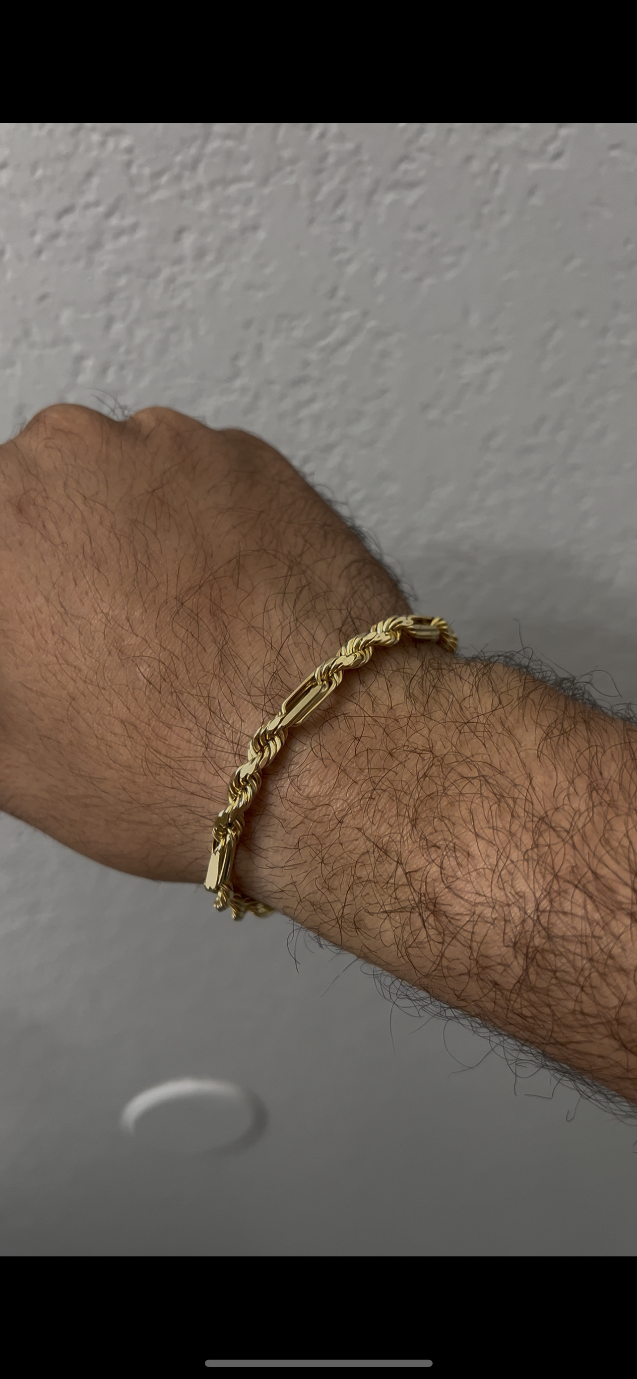 Milano bracelet 10k real gold