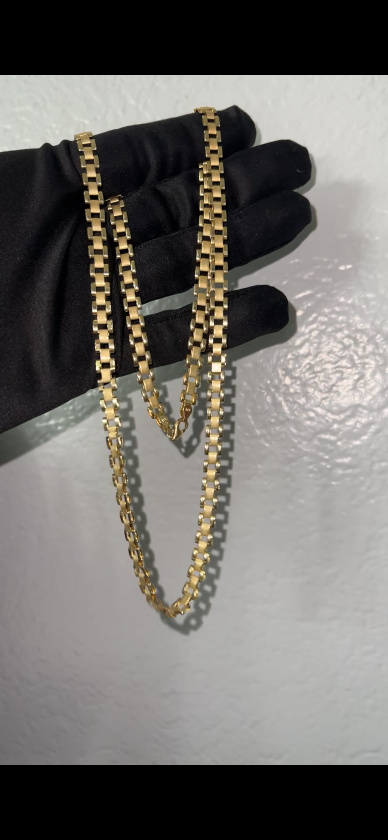 10k real gold Rolex chain