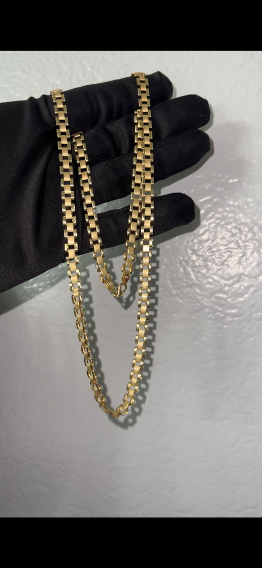 10k real gold Rolex chain