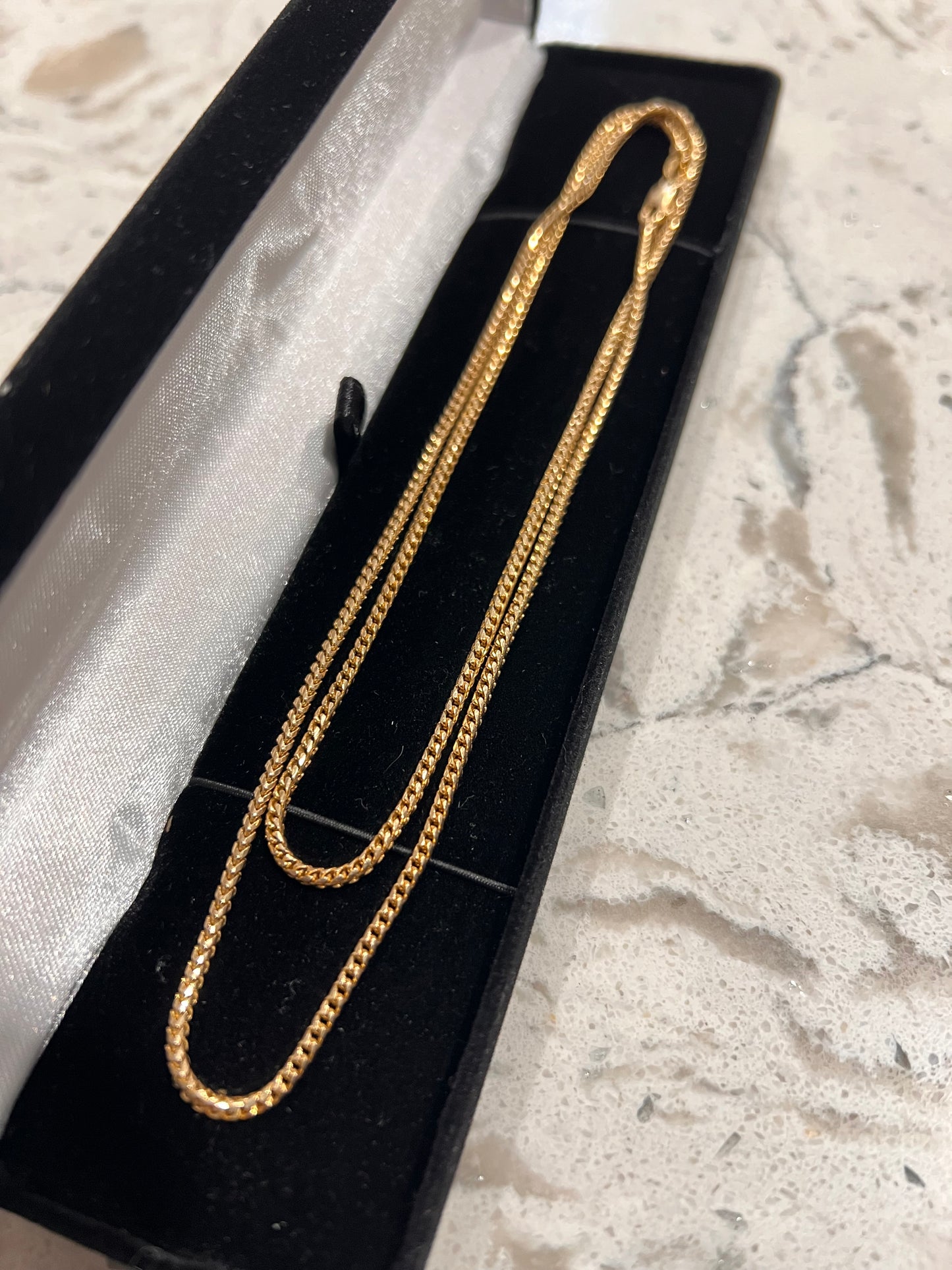 10k solid franco chain