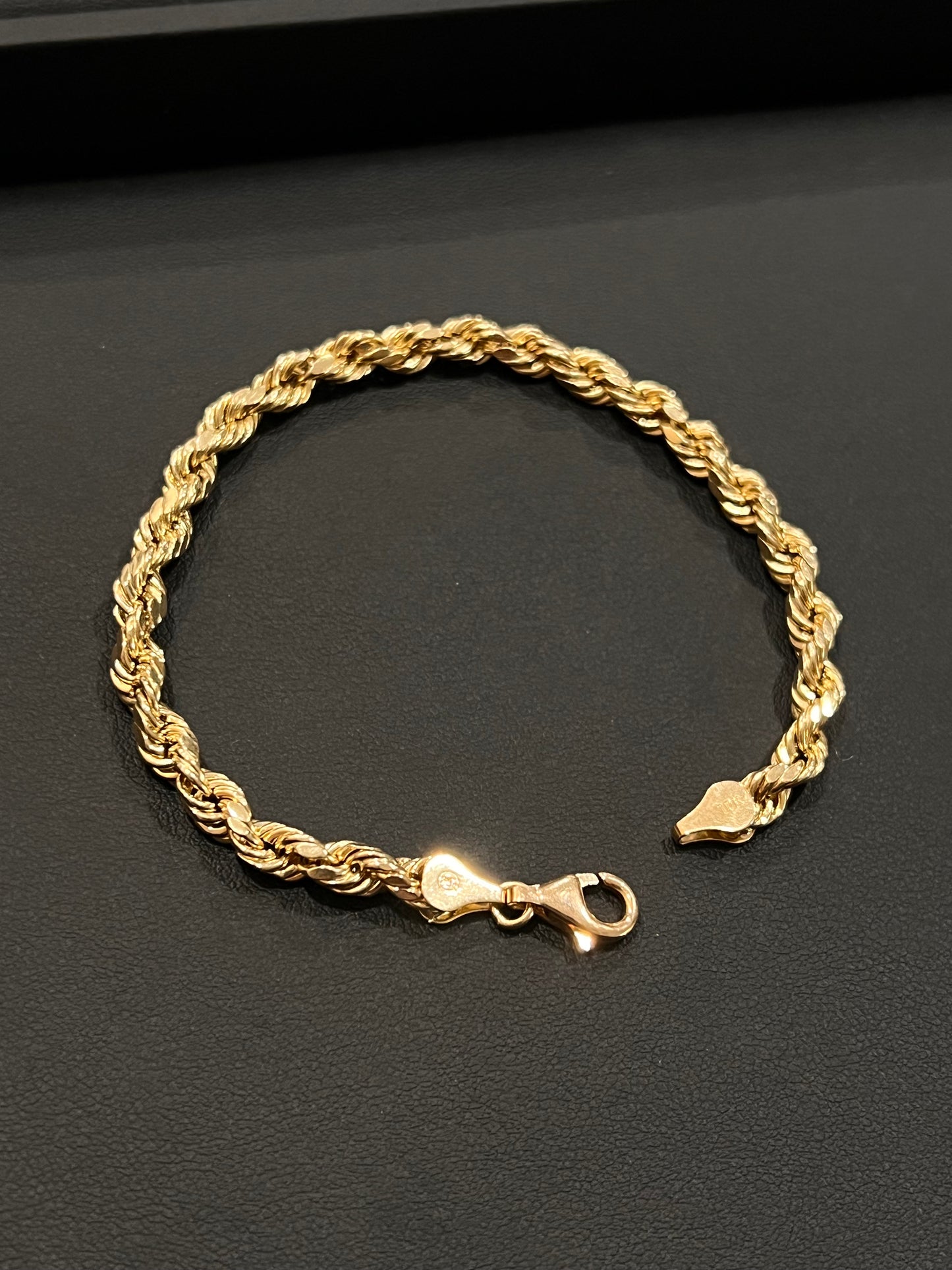 10k real gold Rope bracelet