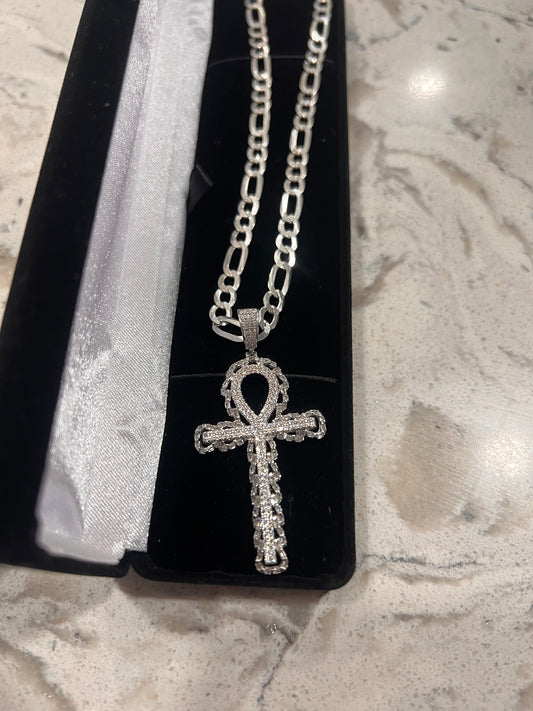 Real silver Ank set