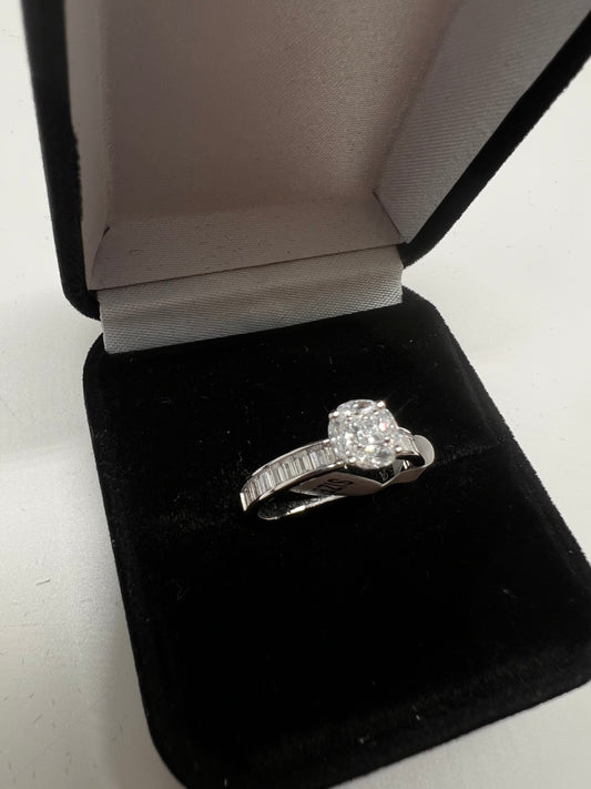 Silver promise ring