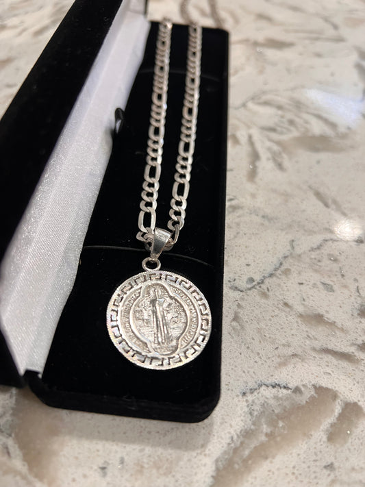 San Benito real silver set