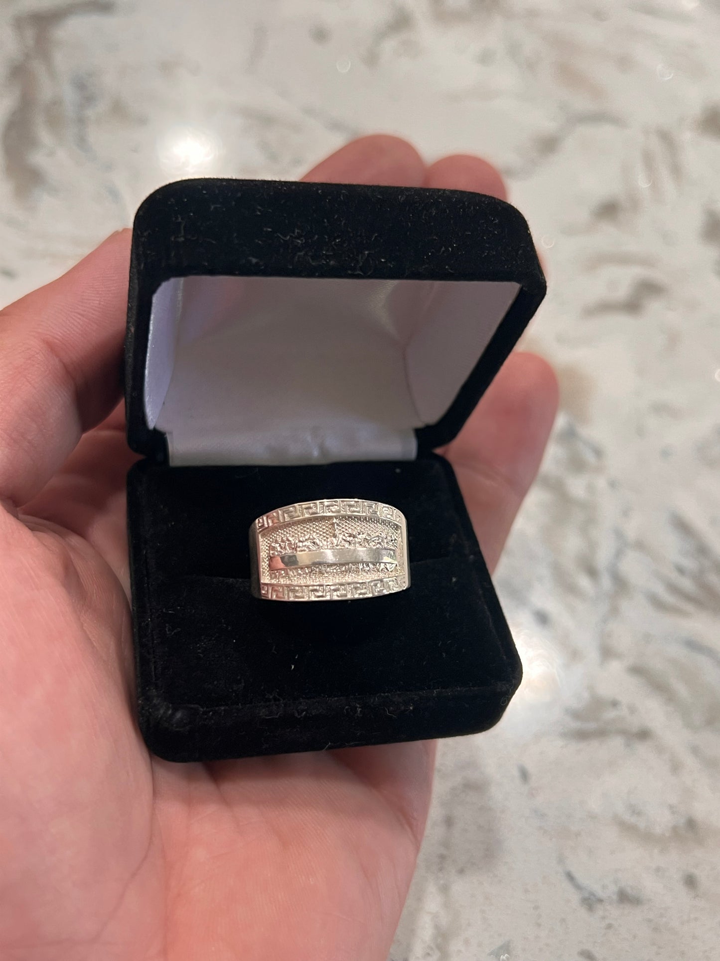 Last super real silver ring