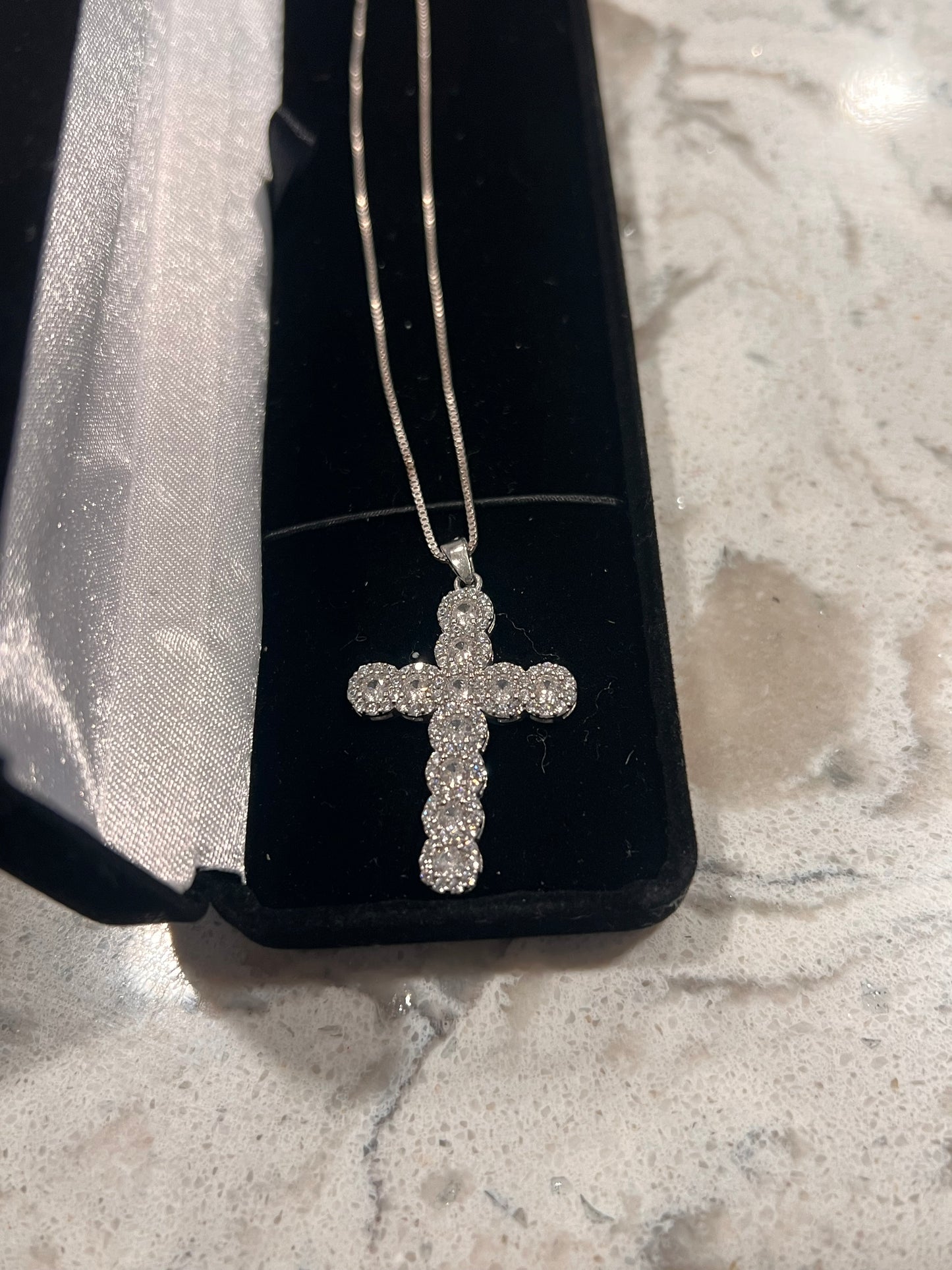 Cross chainset real silver