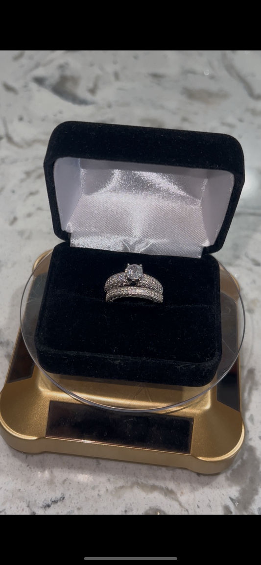 Real silver promise ring