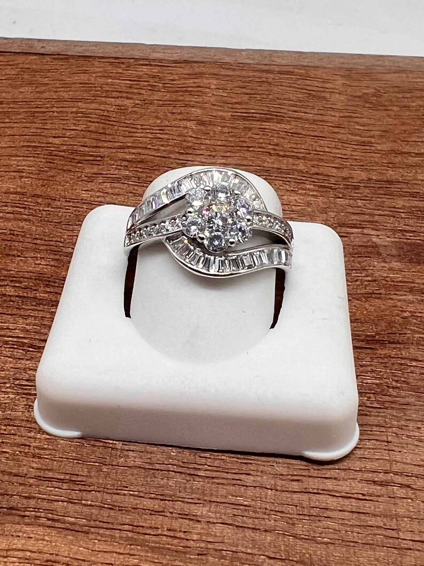 Real silver promise ring