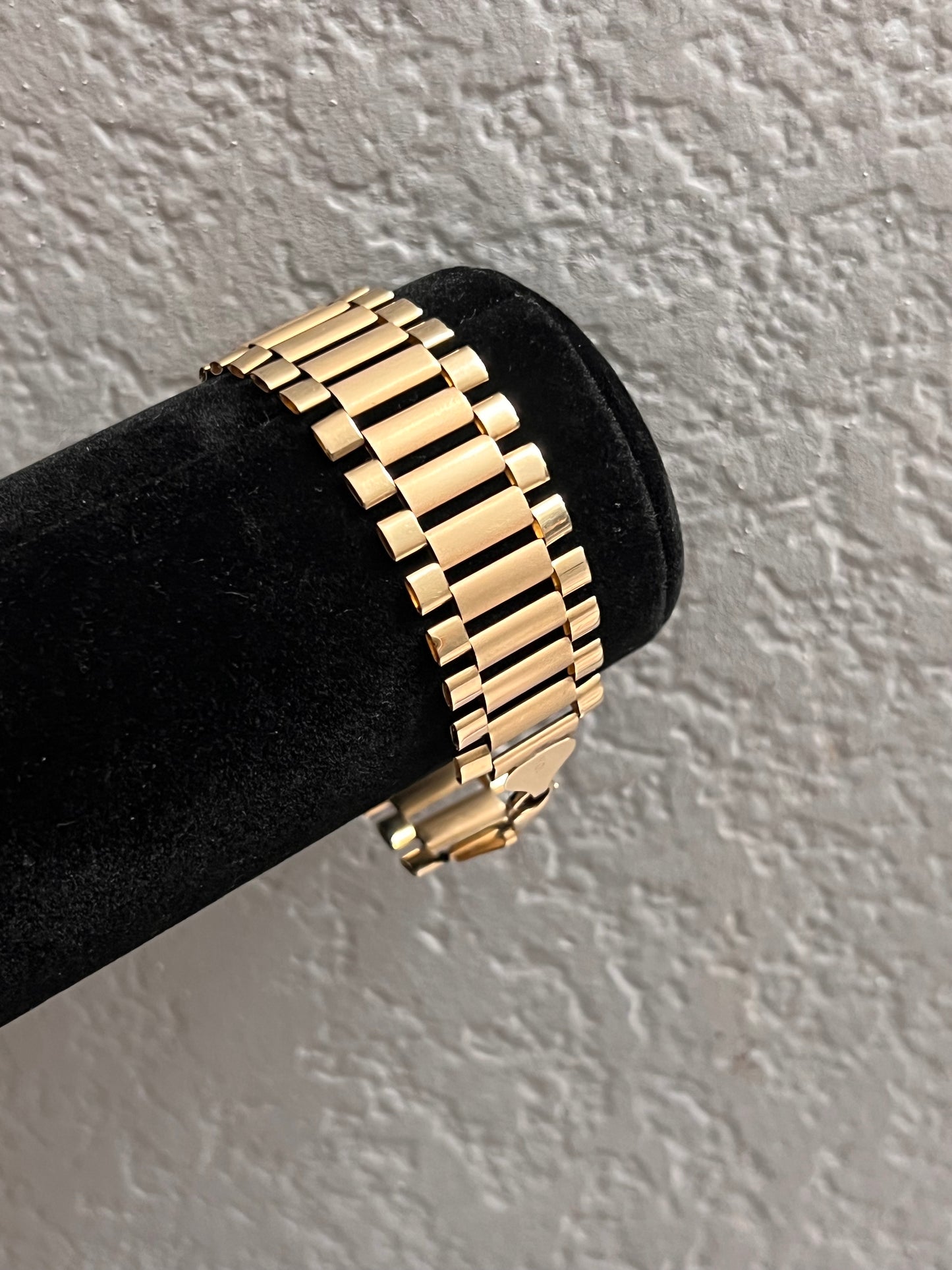Rolex bracelet 10k real gold
