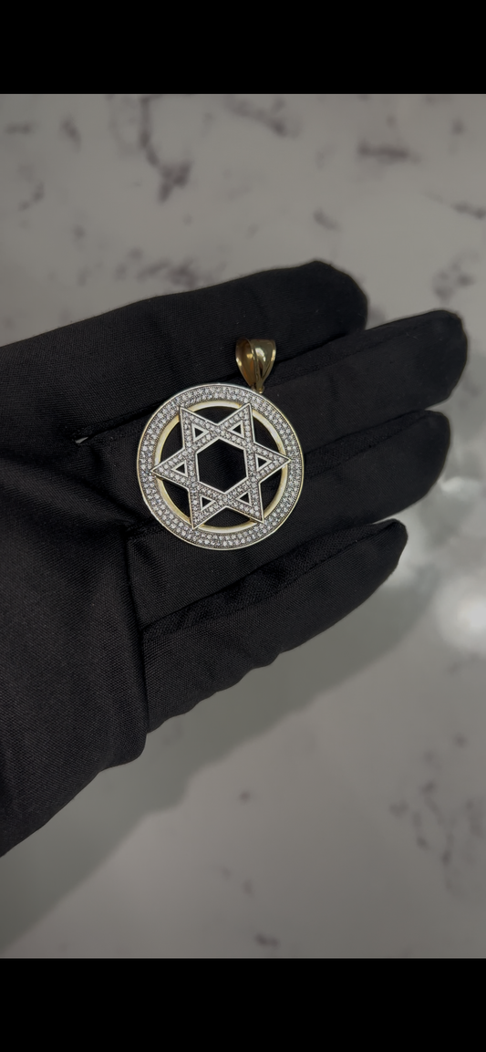 10k gold Star of David