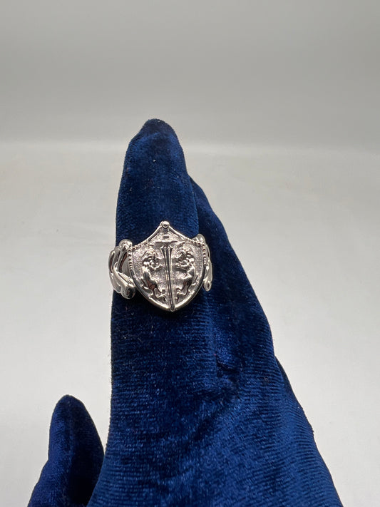 Medival ring real silver