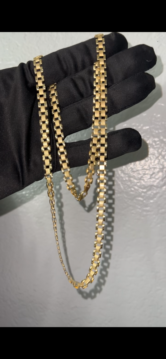 10k real gold Rolex chain