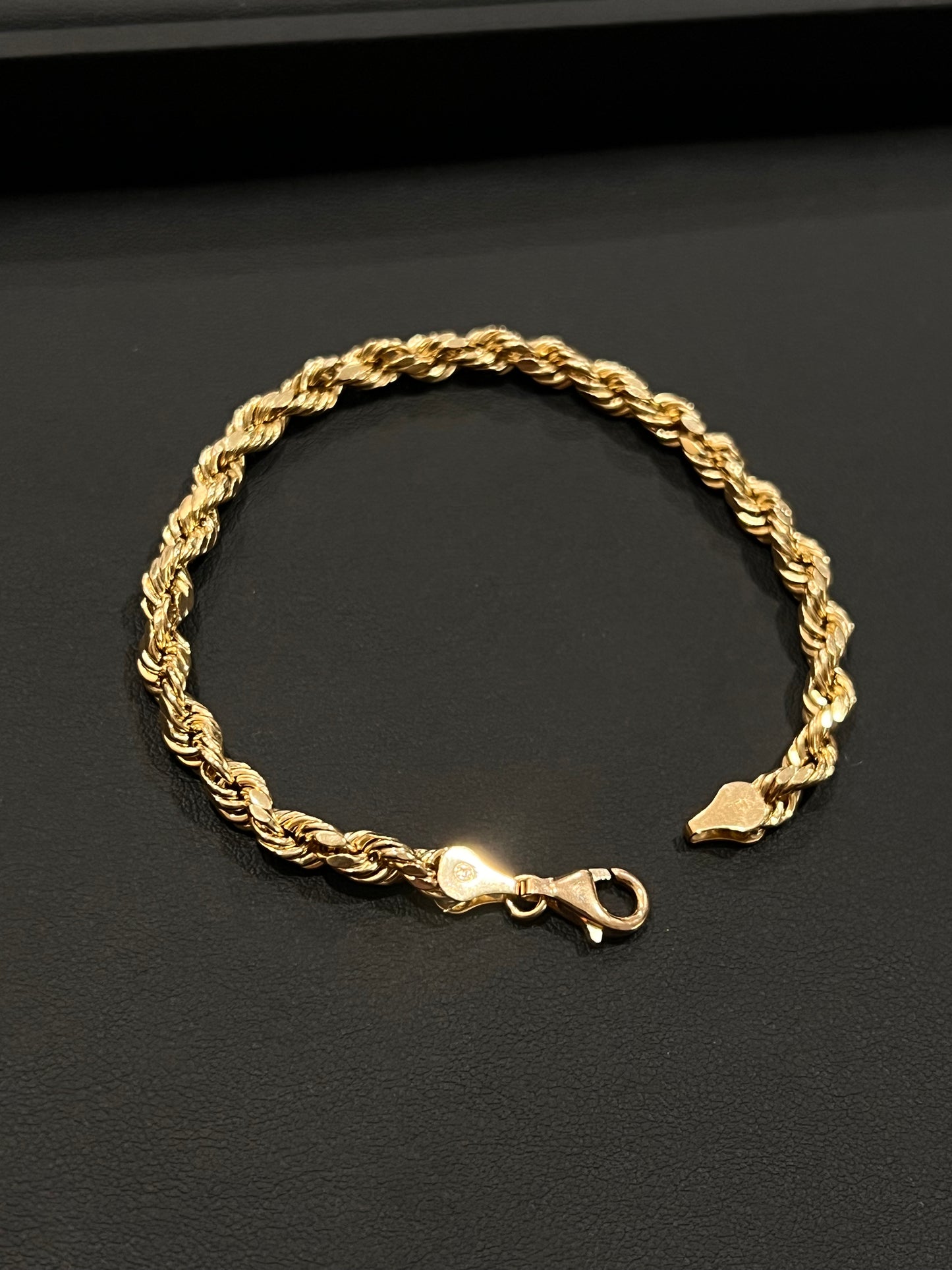 10k real gold Rope bracelet