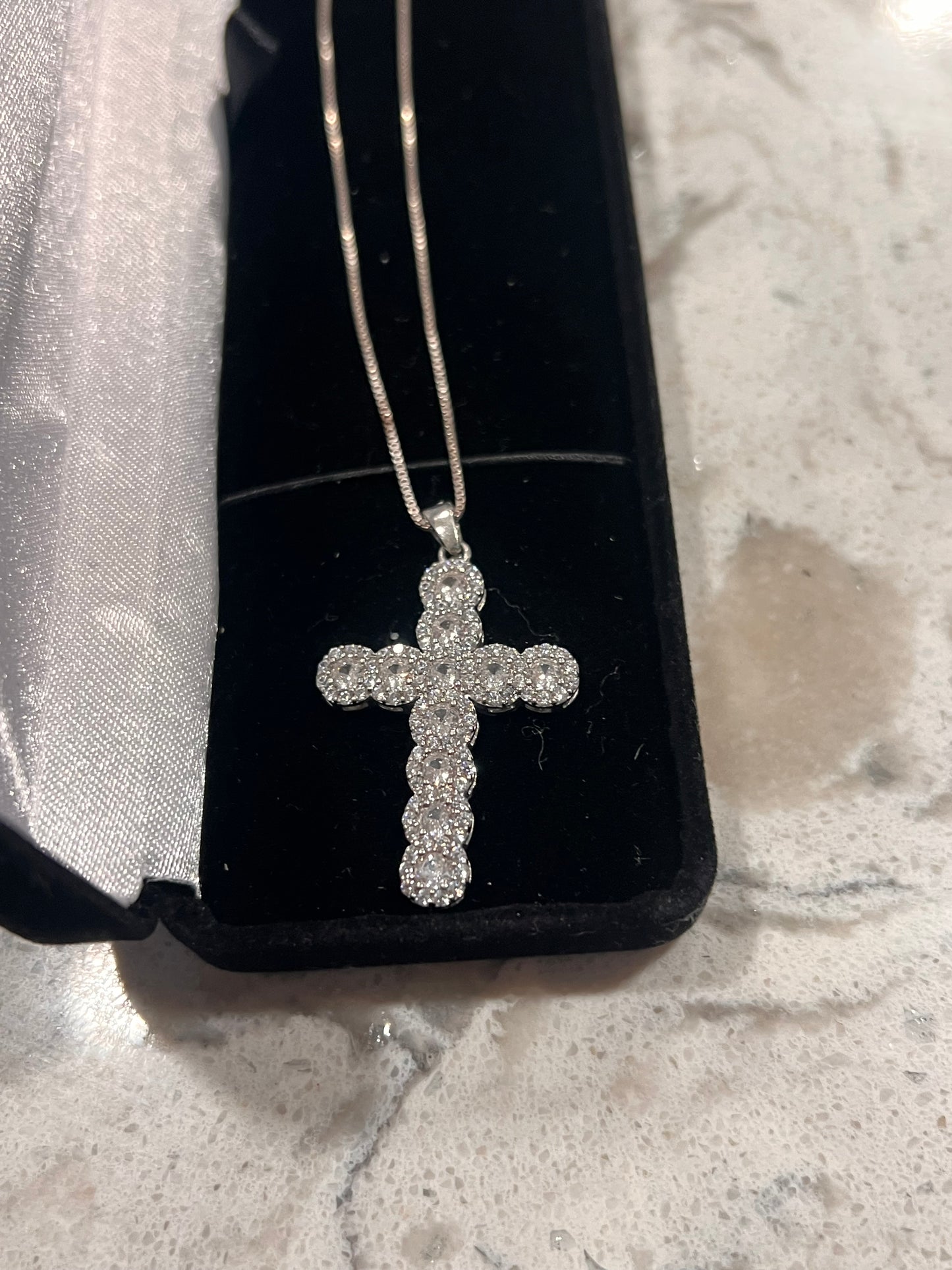 Cross chainset real silver