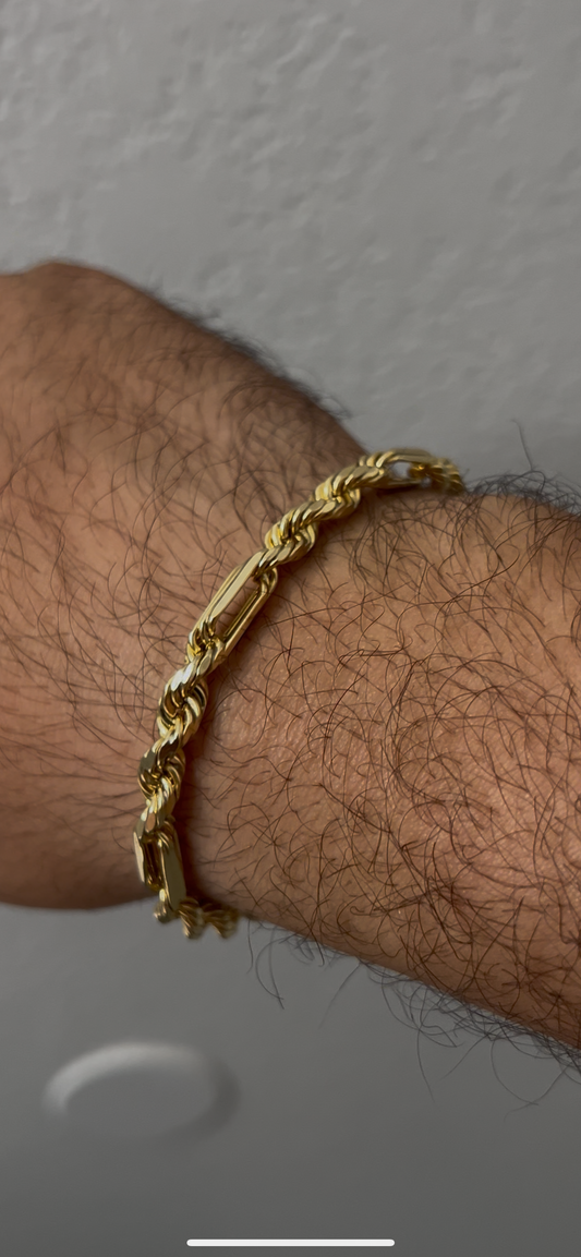 Milano bracelet 10k real gold