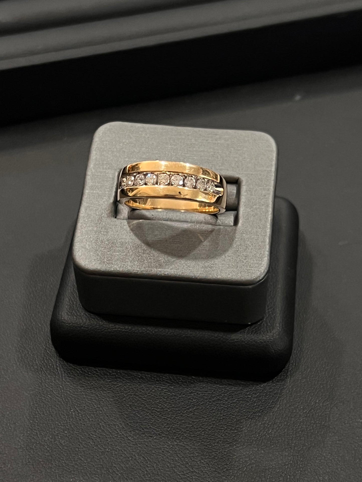 14k gold Diamond band