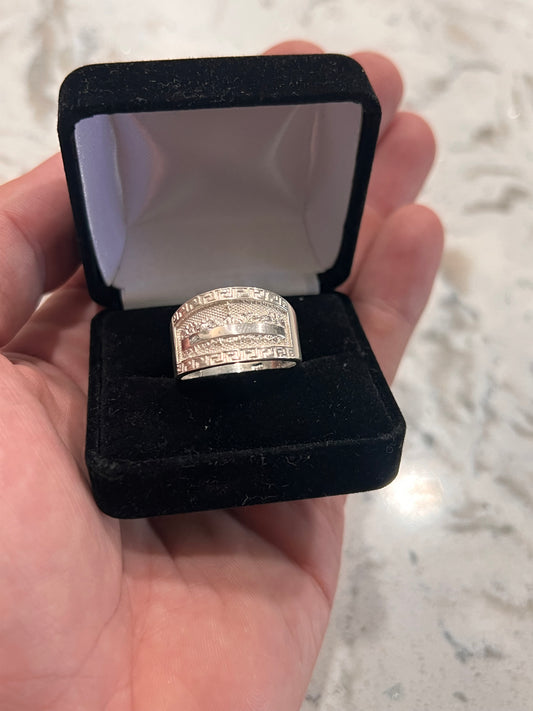 Last super real silver ring