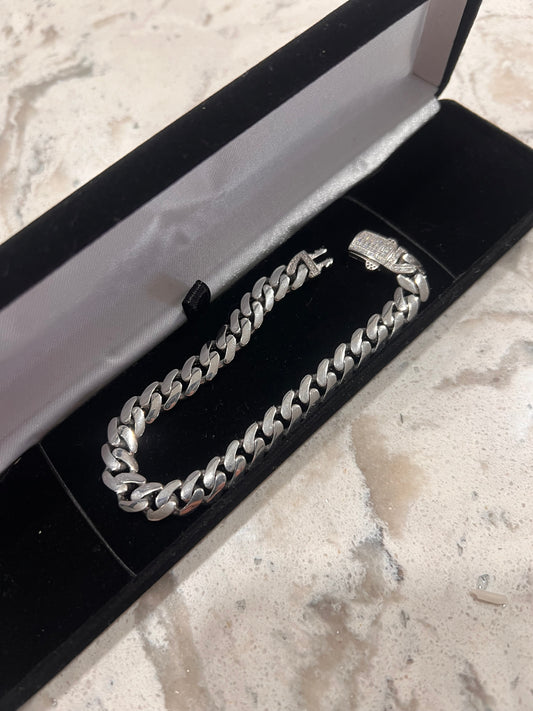 Real silver Monaco bracelet