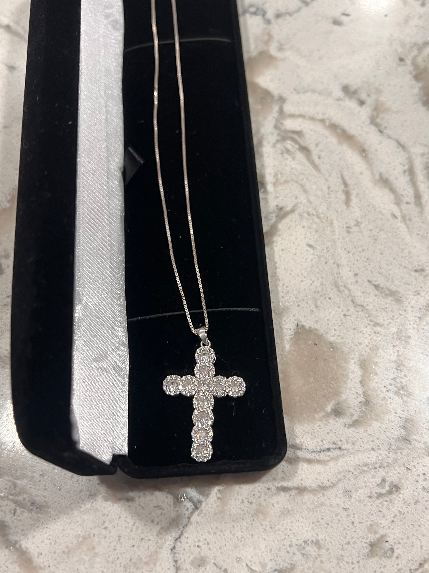 Cross chainset real silver