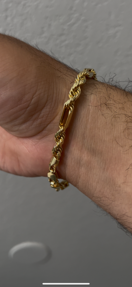 Milano bracelet 10k real gold