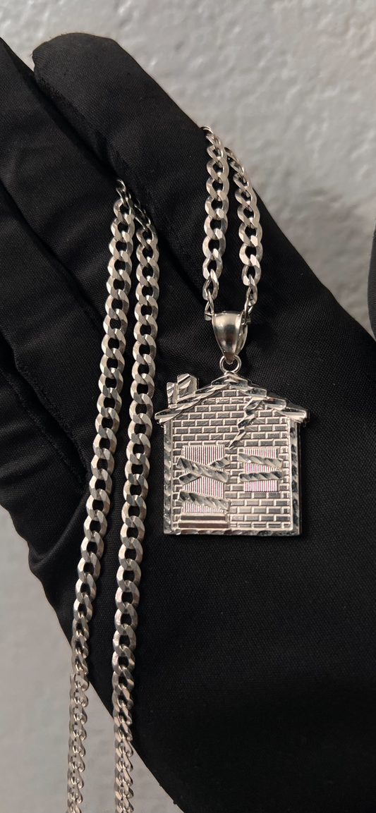 Real silver trap house chainset