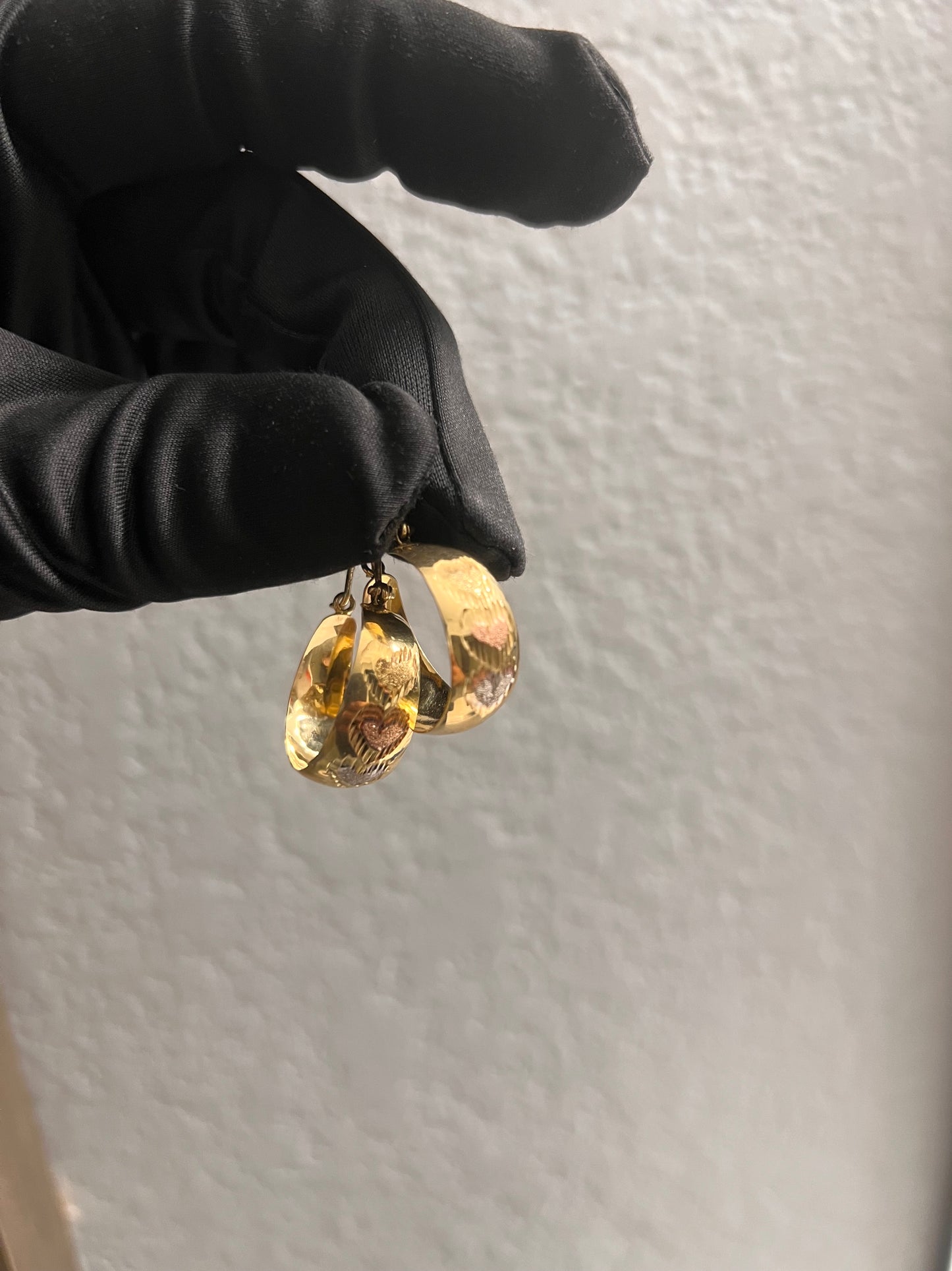 14k real gold earrings