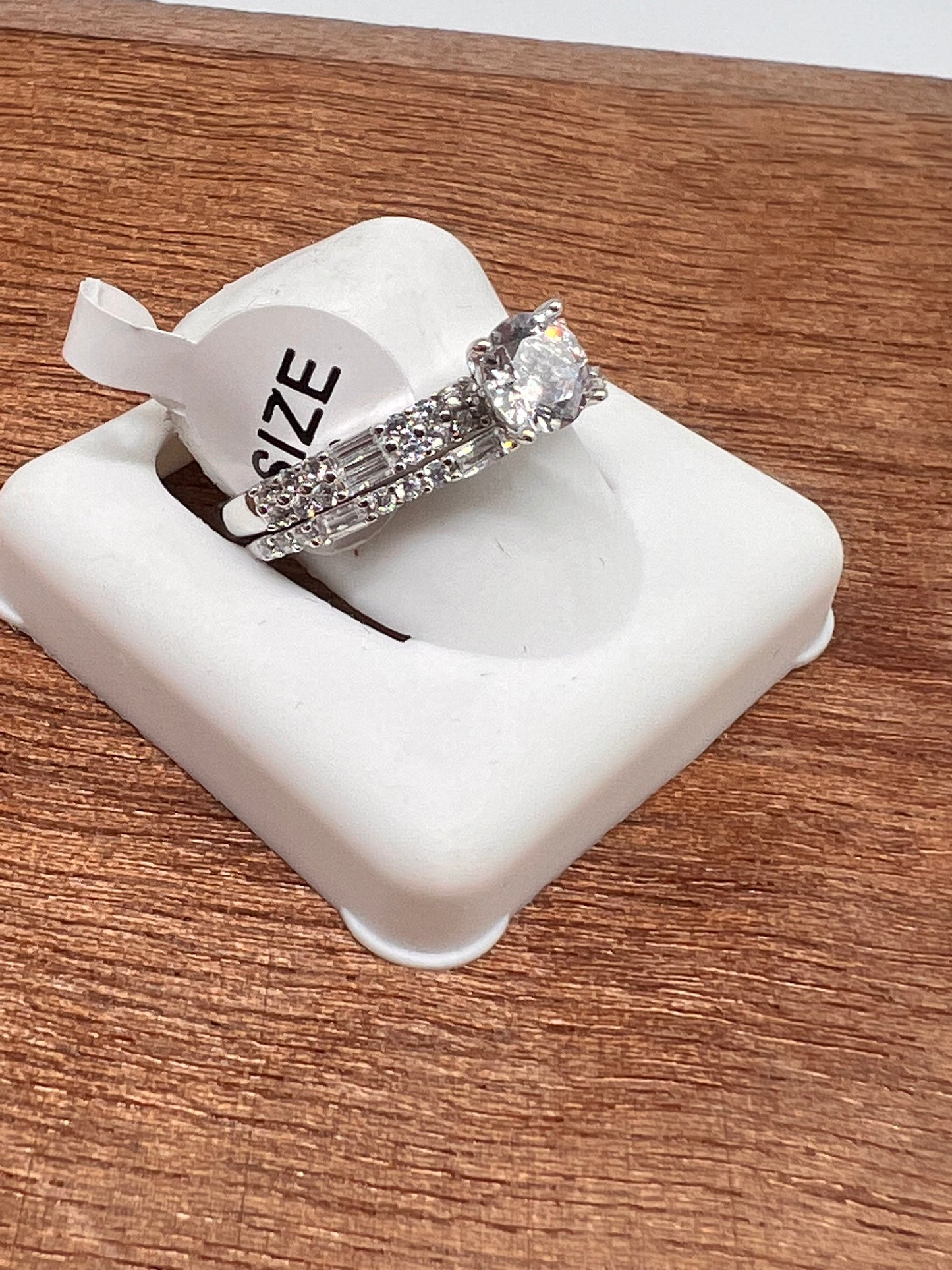 Real silver promise ring