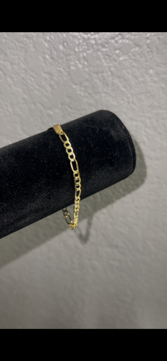14k real gold Id bracelet