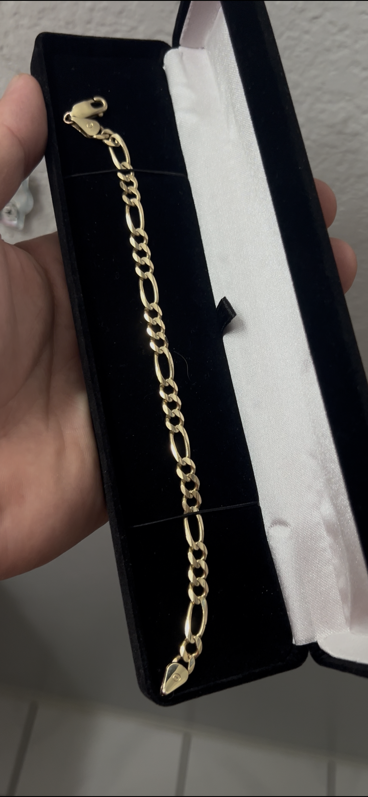 10k solid gold FIGARO BRACELET