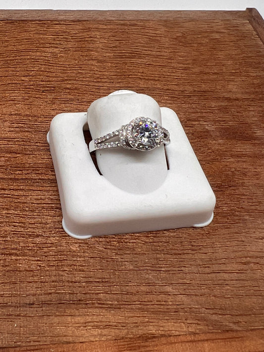 Real silver promise ring